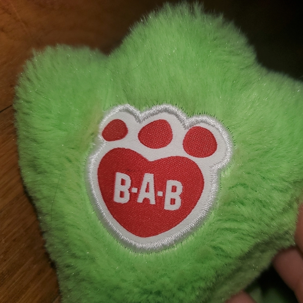 Build-A-Bear Green Frog Stuffed Animal - Picture 7 of 11